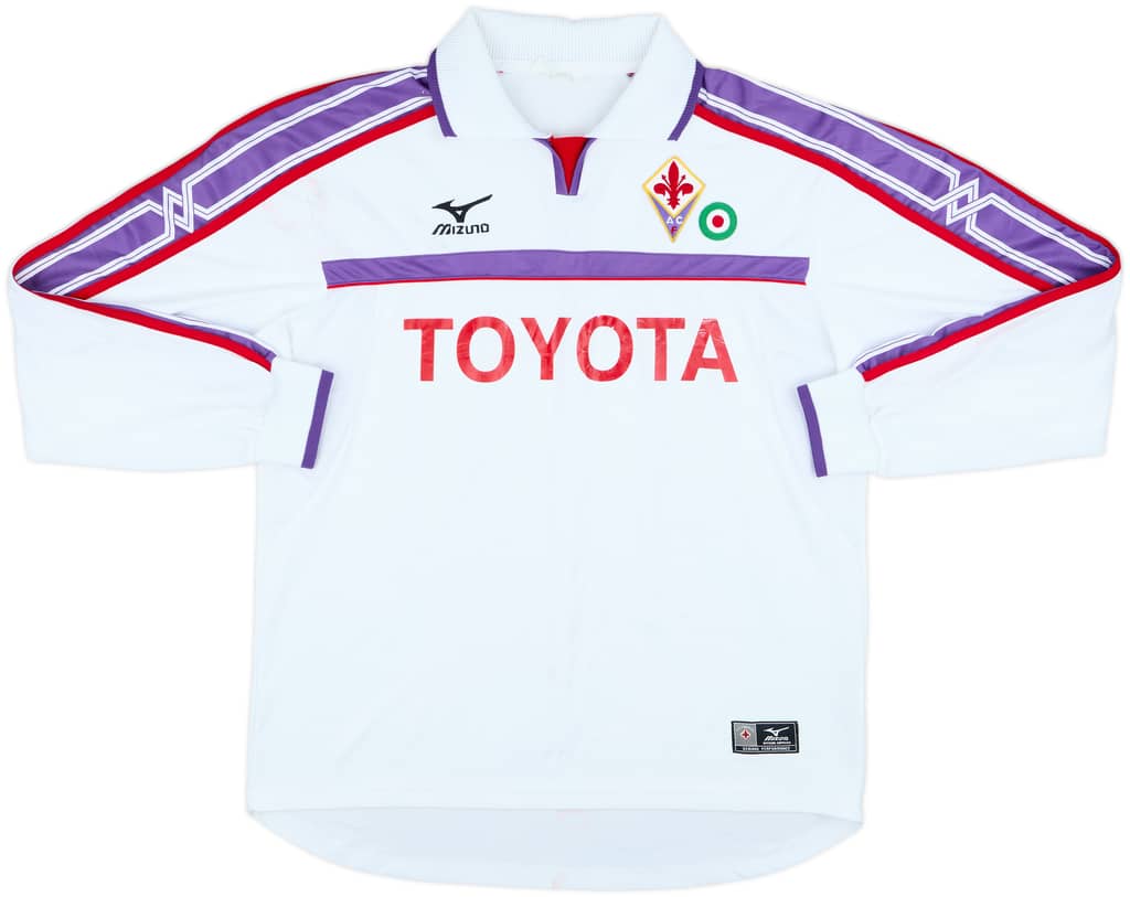 2001-02 Fiorentina Away L/S Shirt - 6/10 - (L)