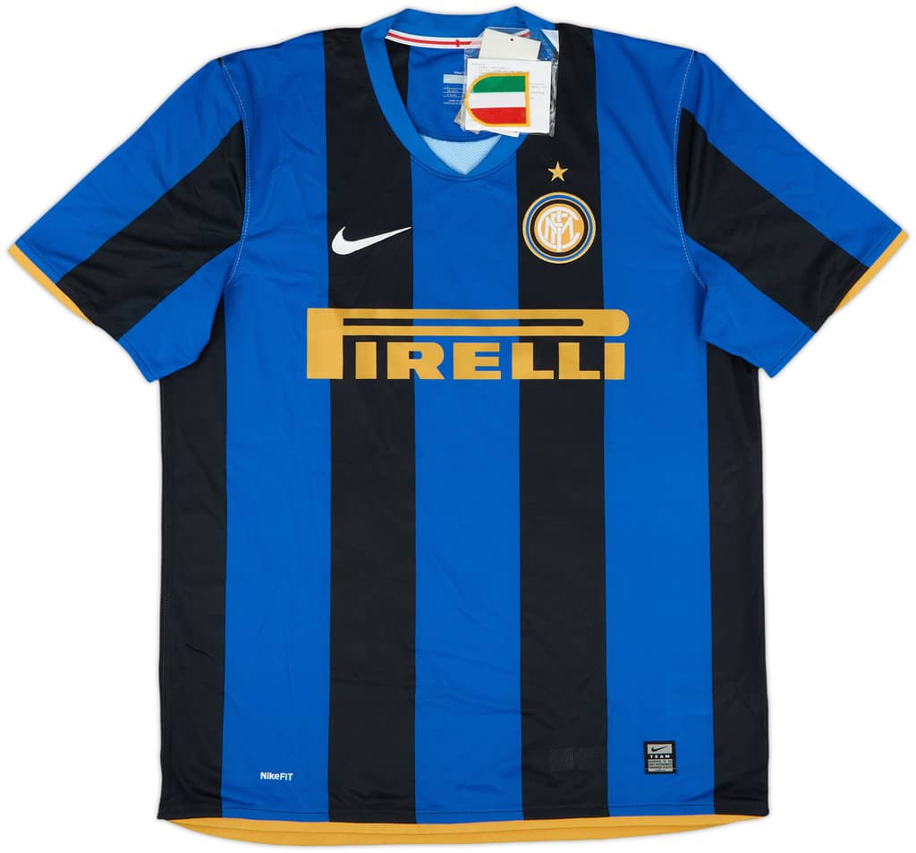 2008-09 Inter Milan Home Shirt (L)
