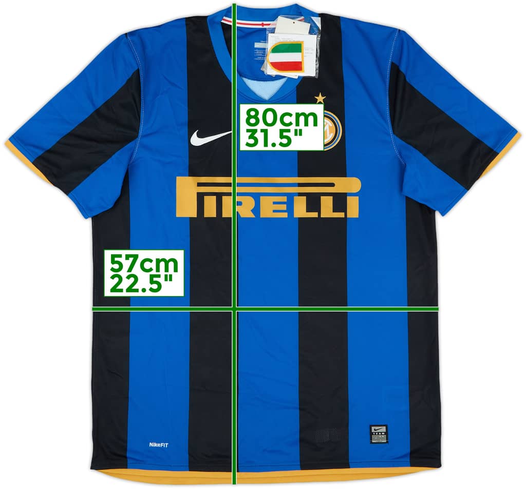 2008-09 Inter Milan Home Shirt (L)