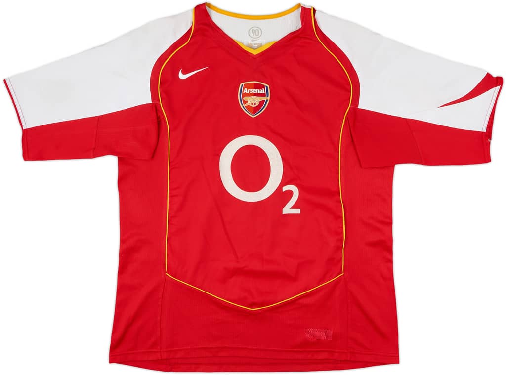 2004-05 Arsenal Home Shirt Henry #14 - 6/10 - (L)