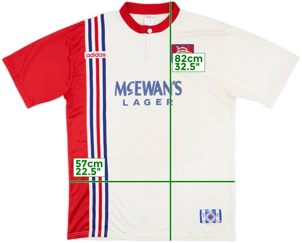 1996-97 Rangers Away Shirt - 6/10 - (XXL)