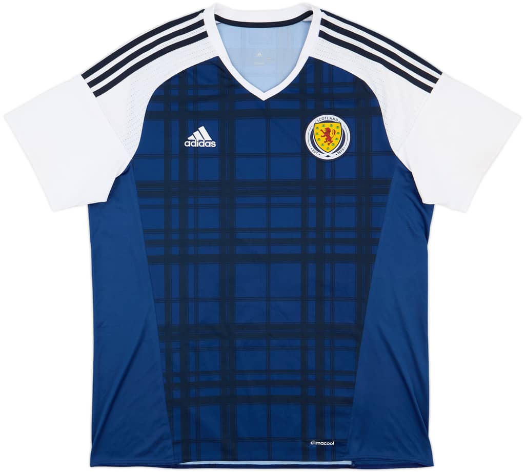2016-17 Scotland Home Shirt - 10/10 - (XL)