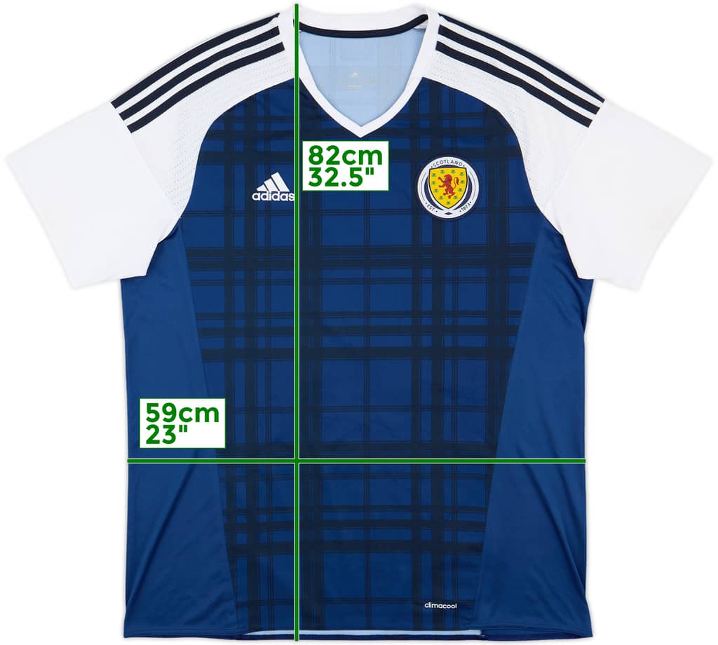 2016-17 Scotland Home Shirt - 10/10 - (XL)
