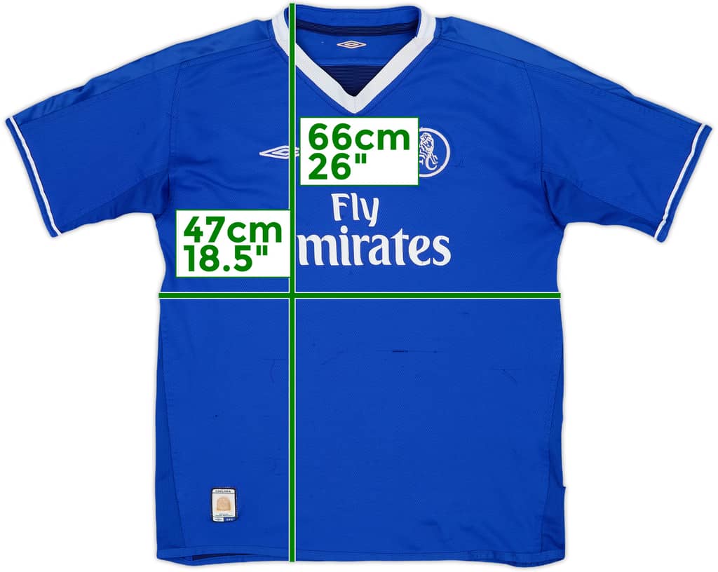 2003-05 Chelsea Home Shirt - 4/10 - (XL.Boys)