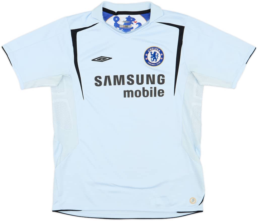 2005-06 Chelsea Away Shirt - 8/10 - (XL.Boys)