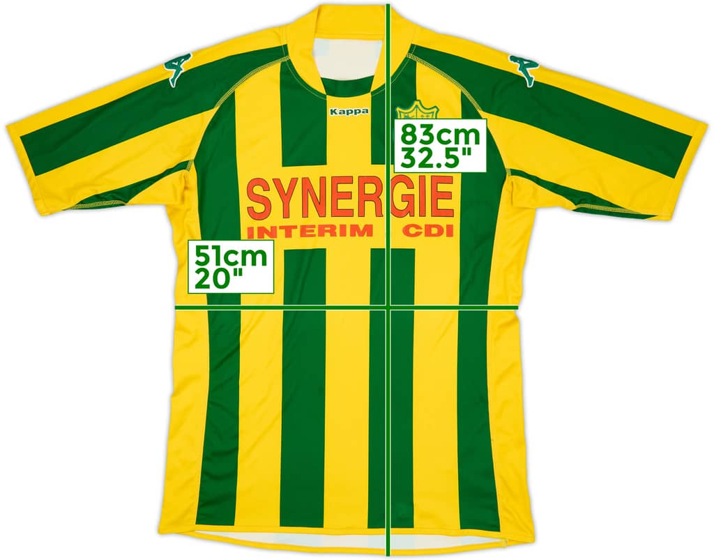 2009-10 Nantes Home Shirt - 6/10 - (XL)