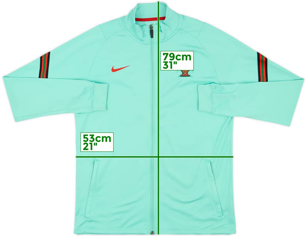 2020-22 Portugal Nike Track Jacket - 7/10 - (L)