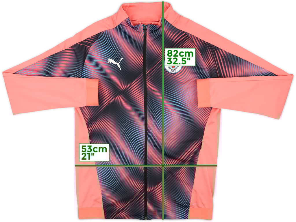 2019-20 Manchester City Puma Track Jacket - 10/10 - (L)