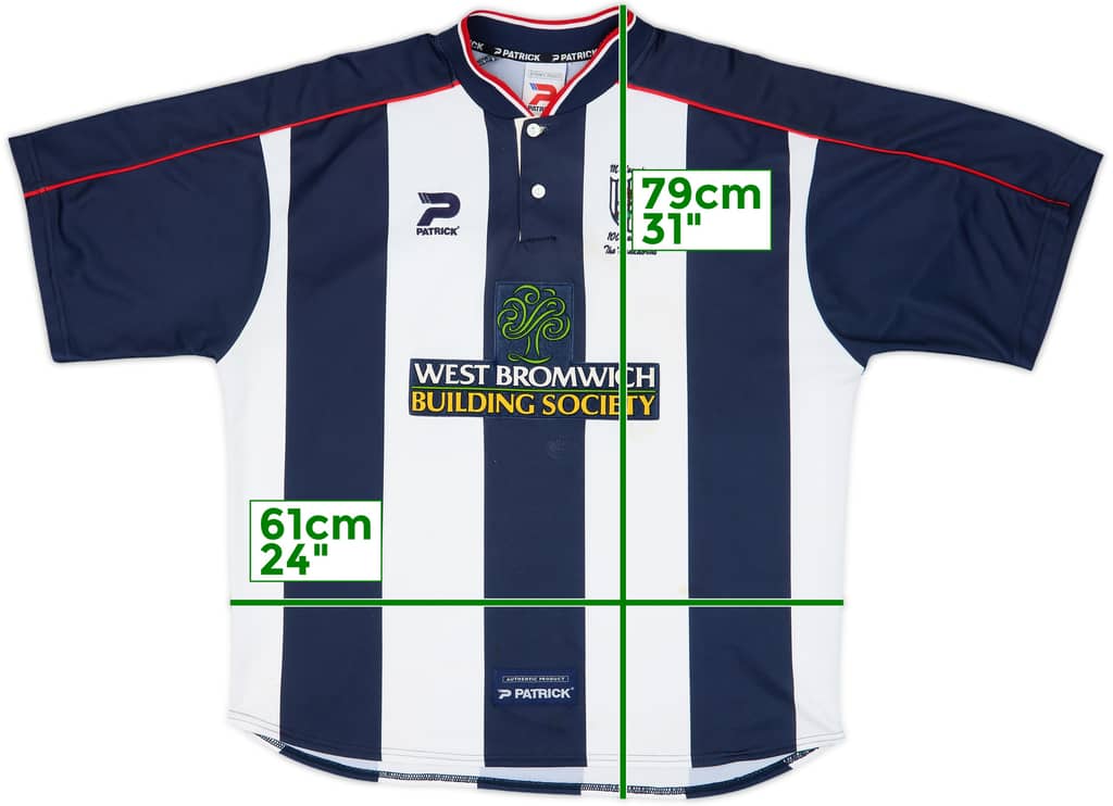 2000-02 West Brom Home Shirt - 6/10 - (XL)