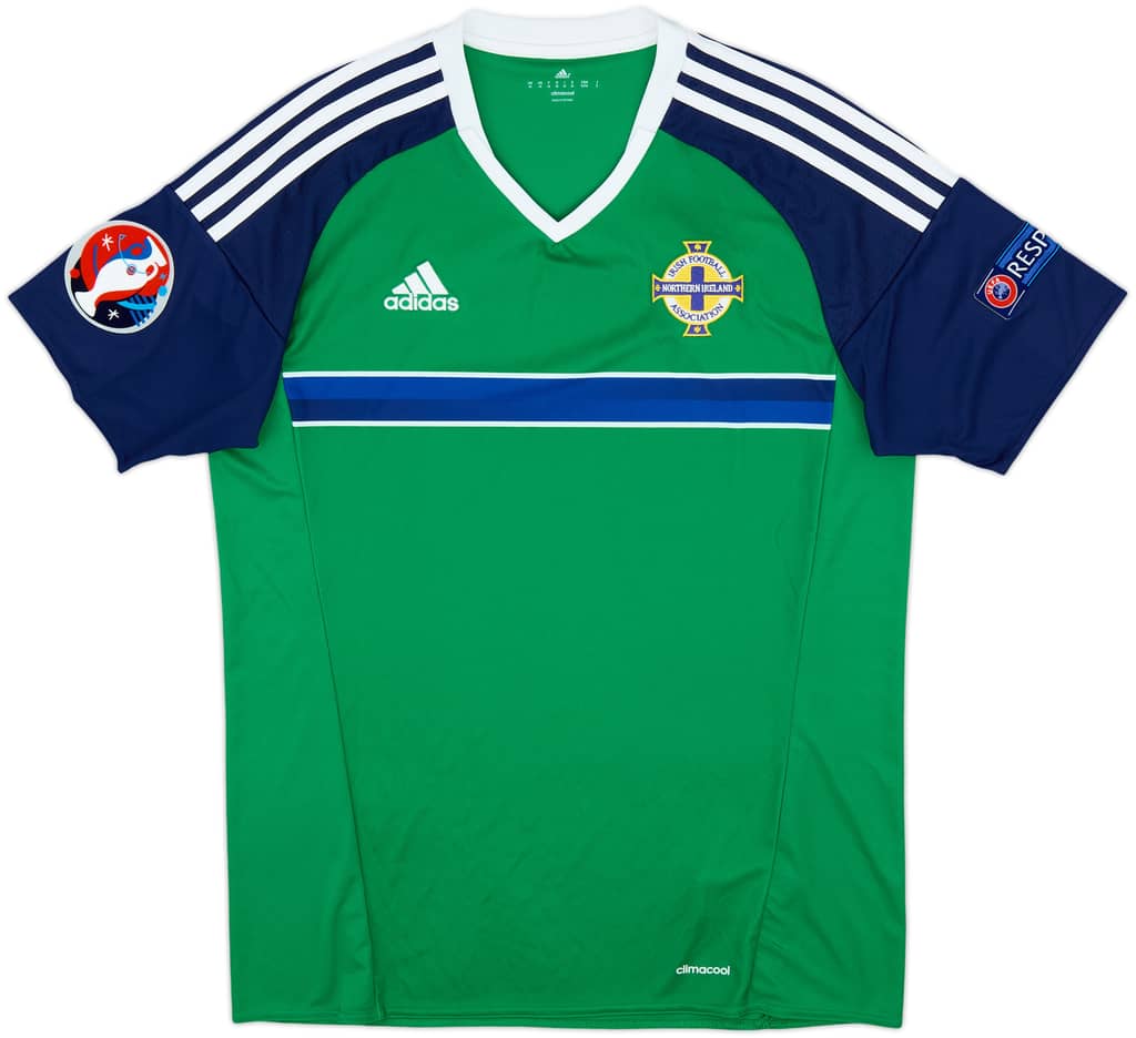 2016-17 Northern Ireland Home Shirt - 10/10 - (M)
