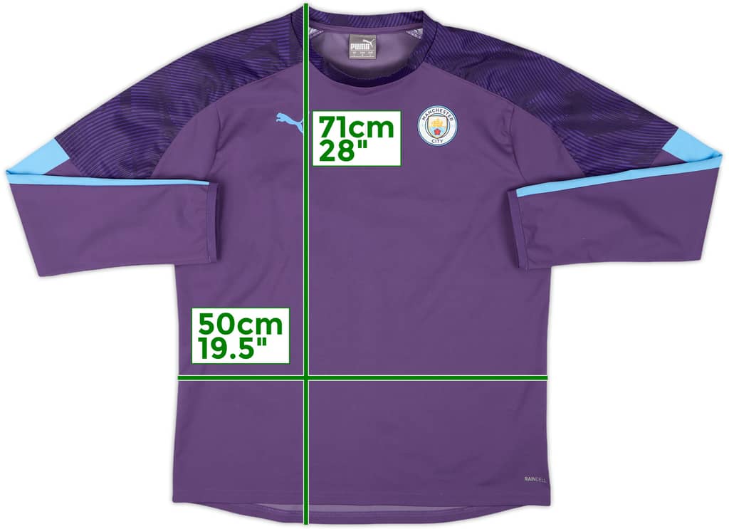 2019-20 Manchester City Puma Drill Top - 10/10 - (Women's L)