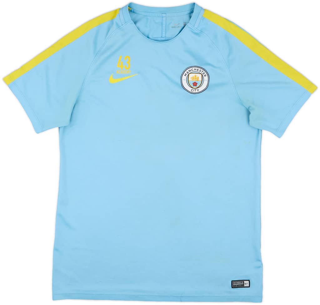2016-17 Manchester City Nike Youth Player Issue Training Shirt #43 - 5/10 - (L)