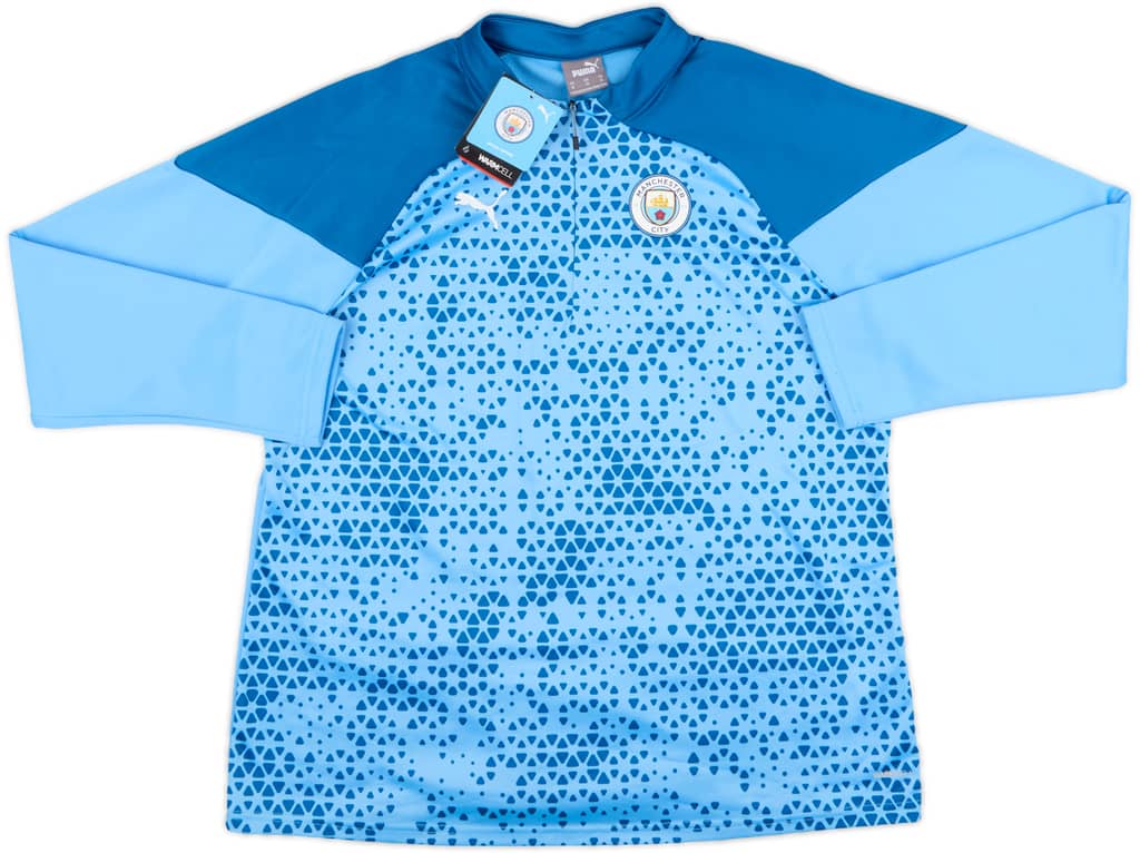 2023-24 Manchester City Puma 1/4 Zip Drill Top (XL)