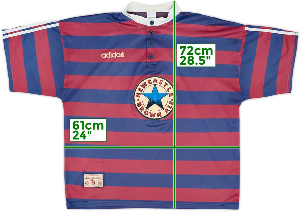 1995-96 Newcastle Away Shirt - 5/10 - (XXL)