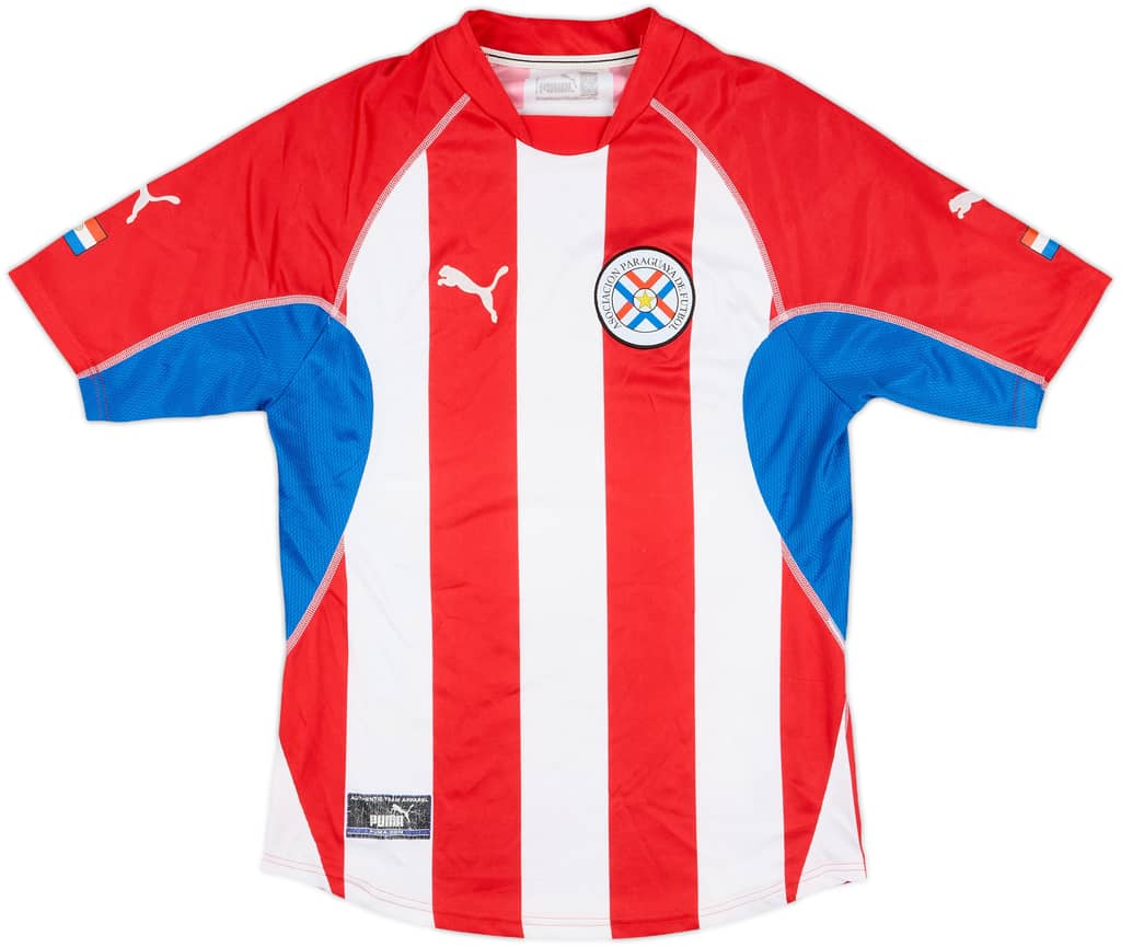 2002-04 Paraguay Home Shirt - 7/10 - (M)