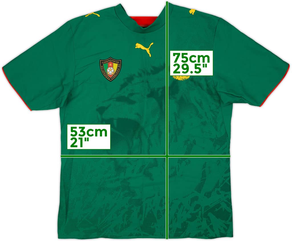 2006-08 Cameroon Home Shirt - 10/10 - (M)