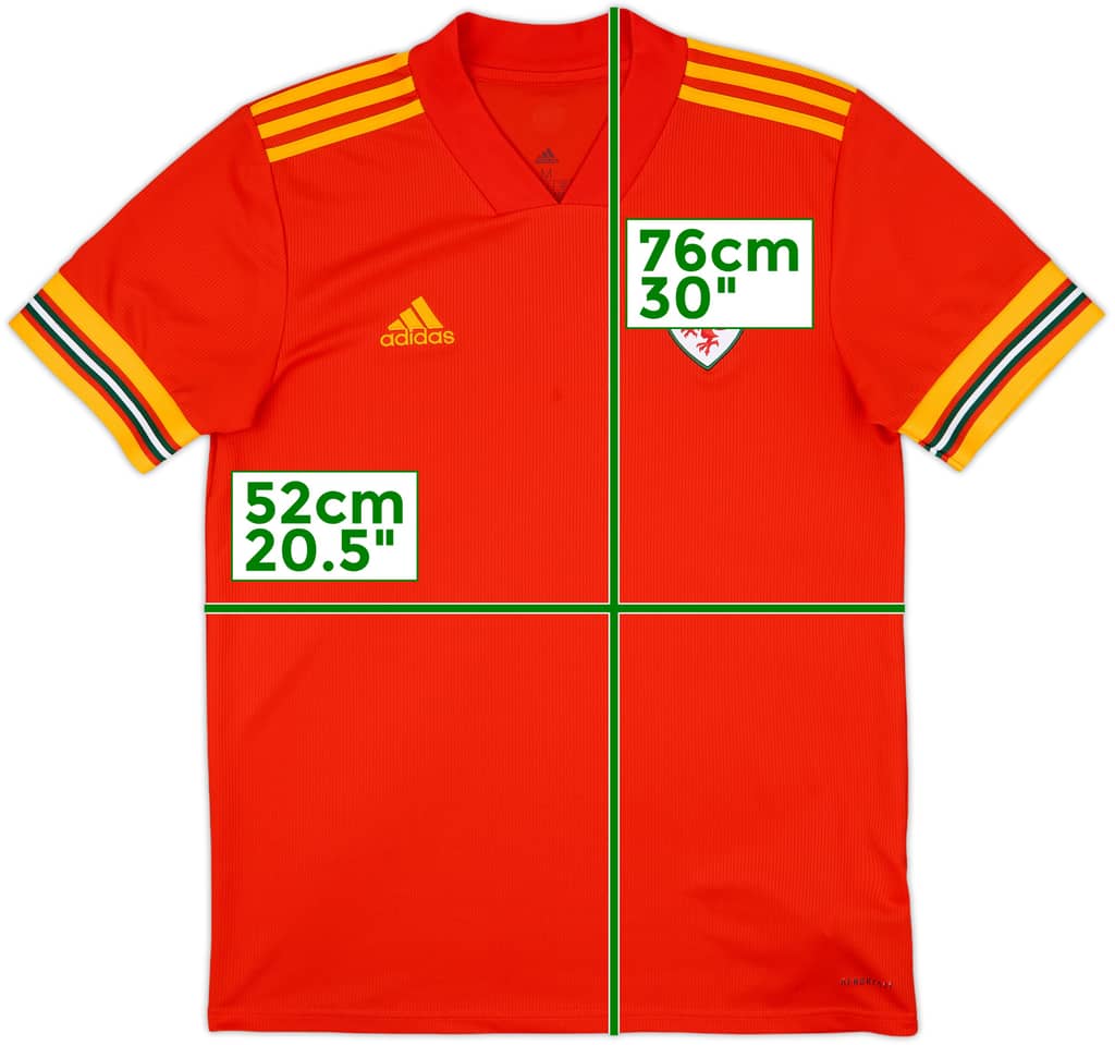 2020-21 Wales Home Shirt - 9/10 - (M)