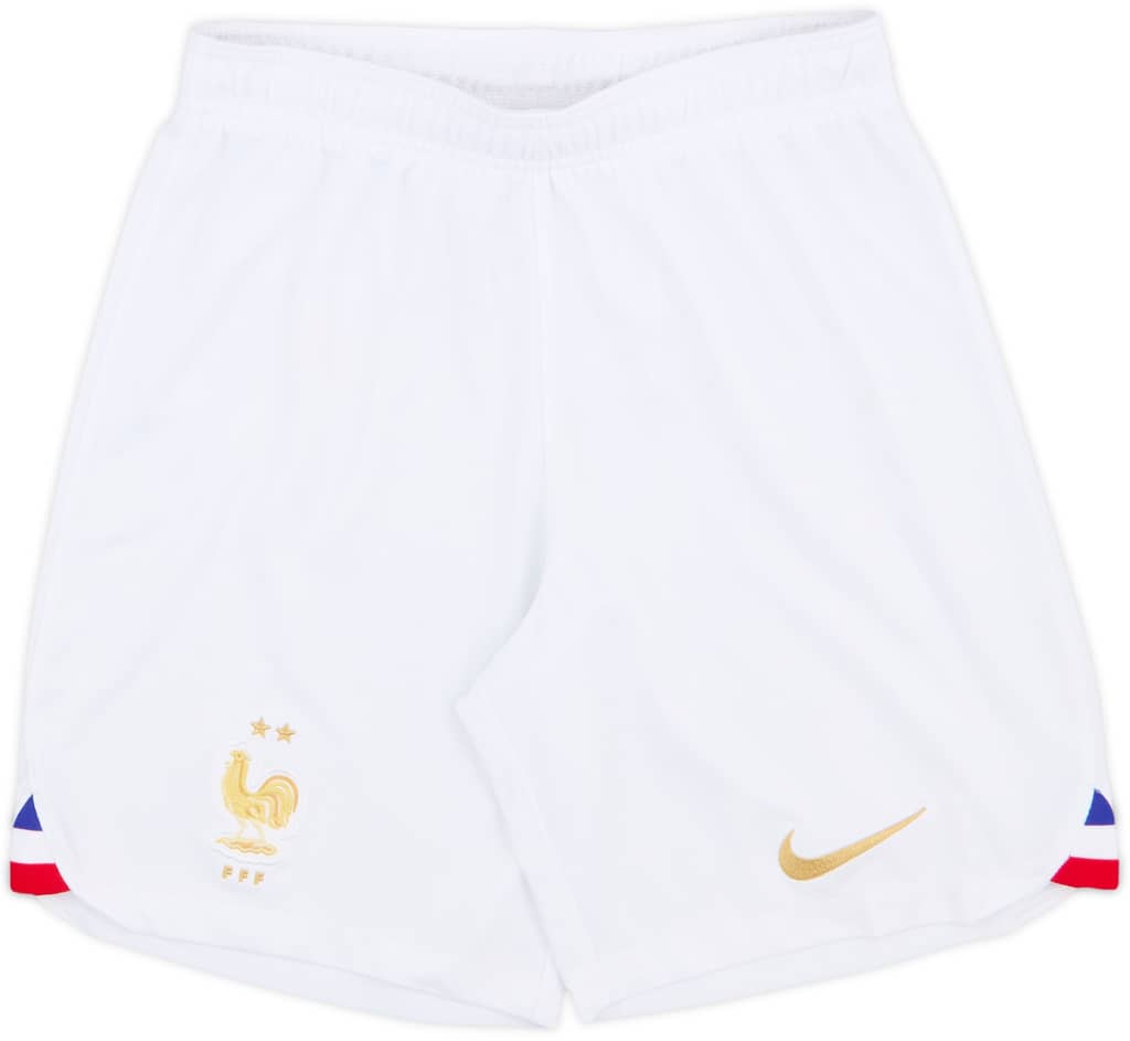 2022-23 France Home Shorts - 8/10 - (S)