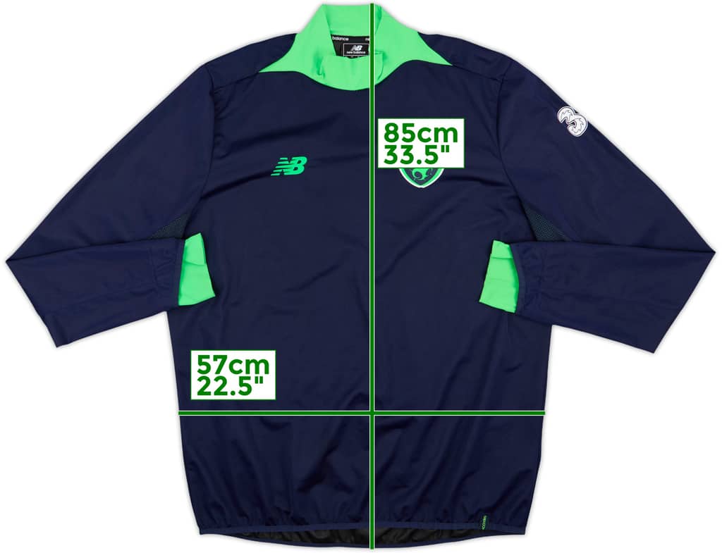 2017-18 Ireland New Balance Drill Top - 9/10 - (XL)