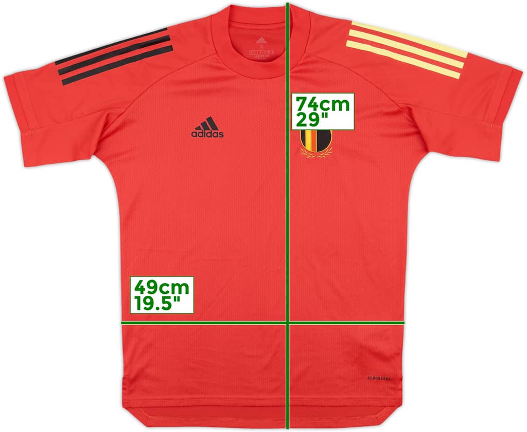 2019-20 Belgium adidas Training Shirt - 10/10 - (S)