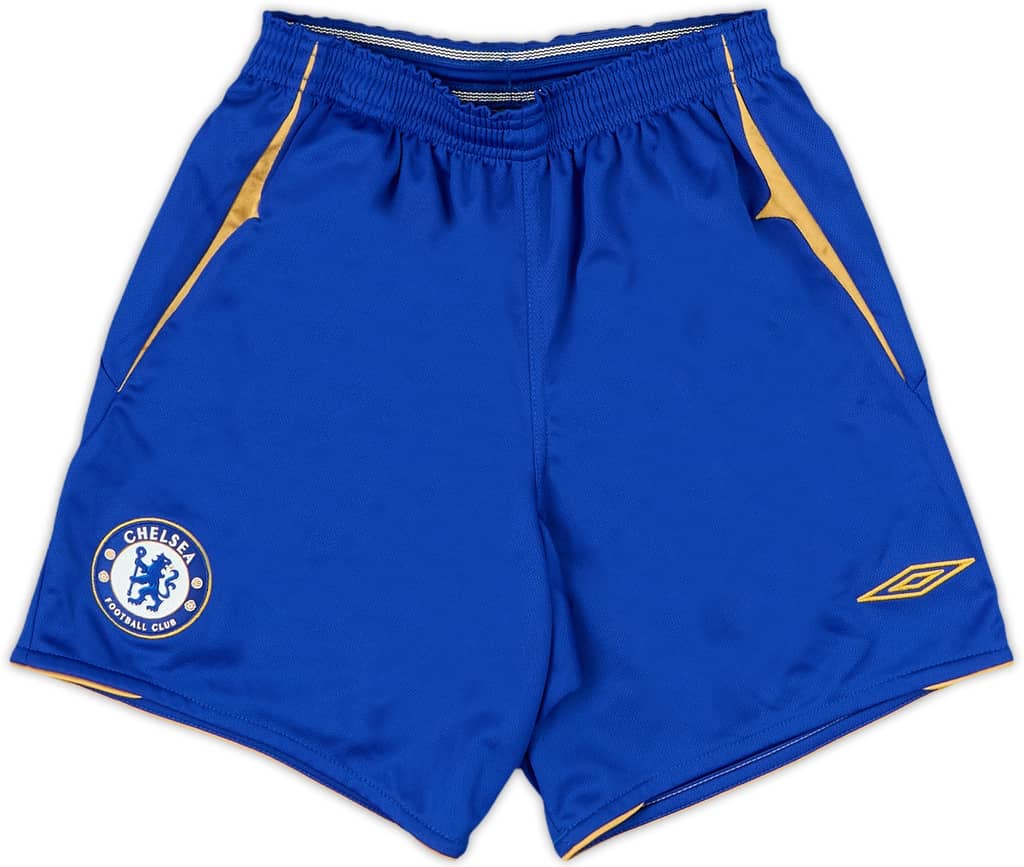 2005-06 Chelsea Centenary Home Shorts - 7/10 - (L.Boys)