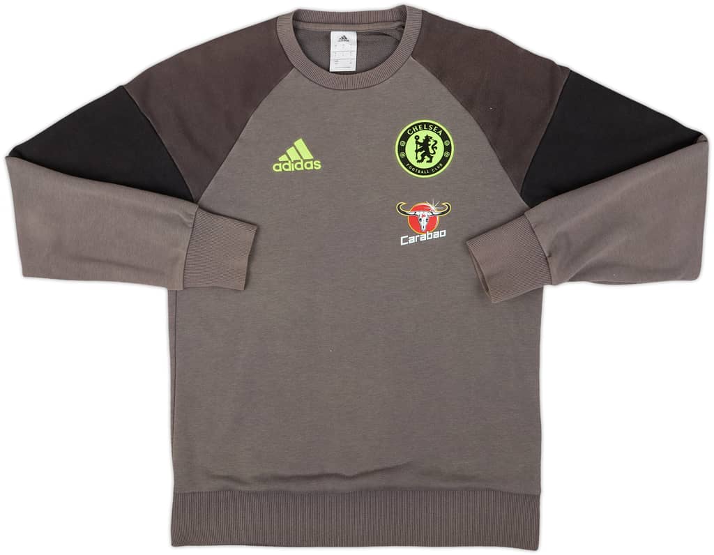 2016-17 Chelsea adidas Sweat Top - 8/10 - (S)
