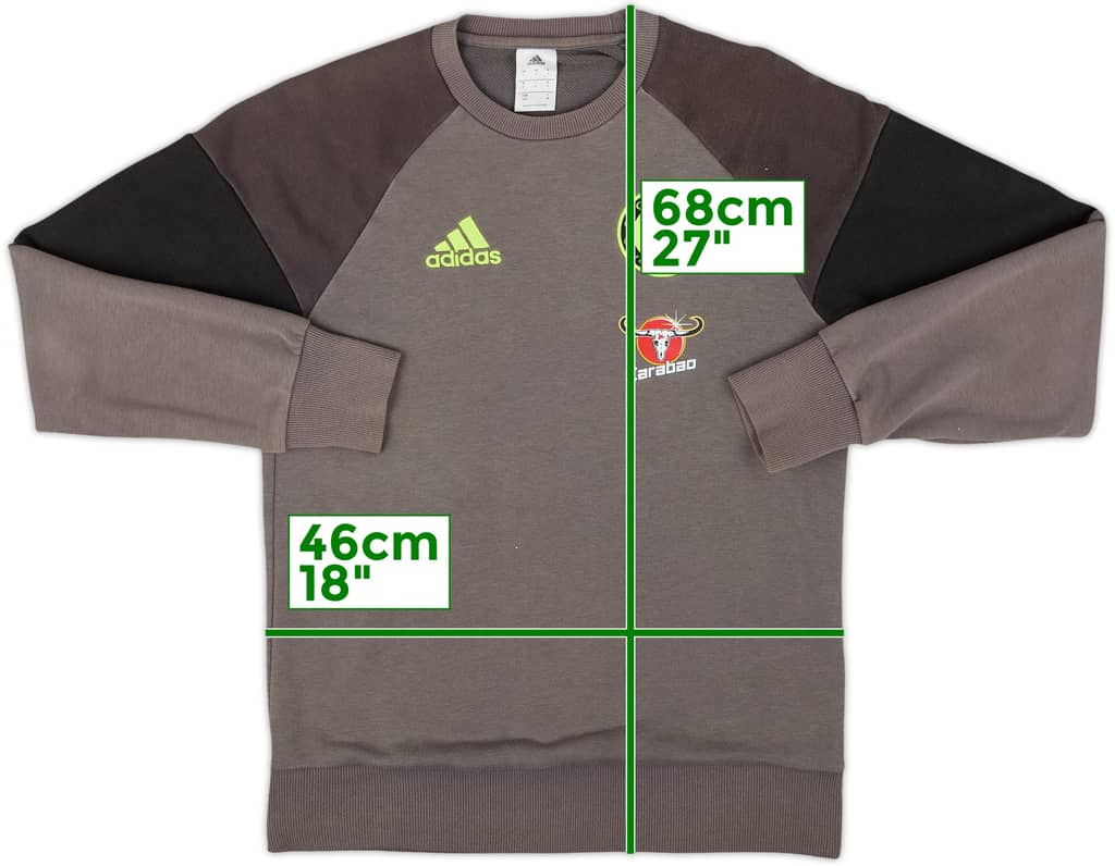 2016-17 Chelsea adidas Sweat Top - 8/10 - (S)