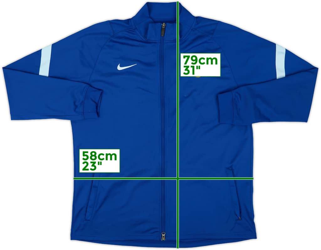 2020-21 Chelsea Nike Track Jacket - 9/10 - (XL)