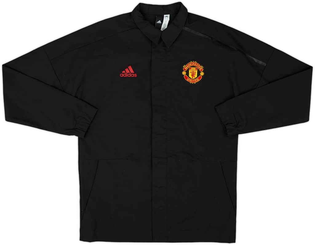 2018-19 Manchester United adidas Coach Jacket - 8/10 - (S)