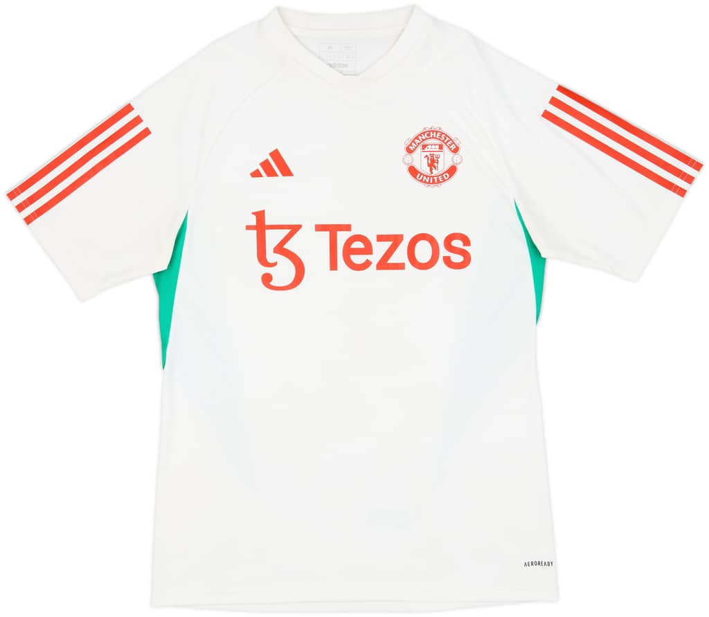 2023-24 Manchester United adidas Training Shirt - 7/10 - (M)