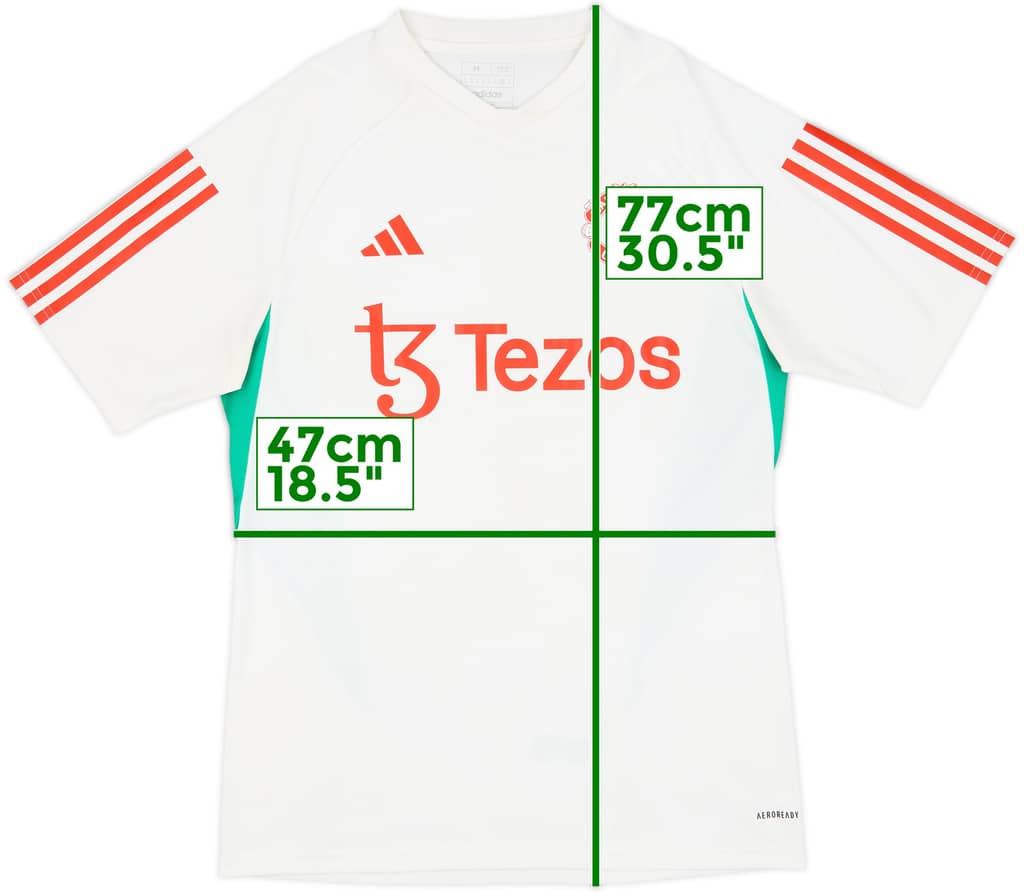 2023-24 Manchester United adidas Training Shirt - 7/10 - (M)