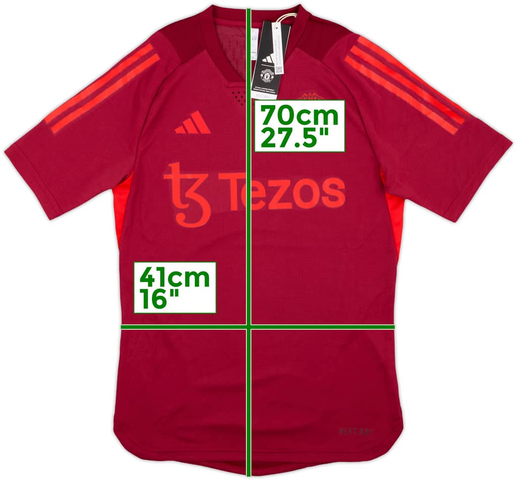 2023-24 Manchester United adidas CL Training Shirt (XS)