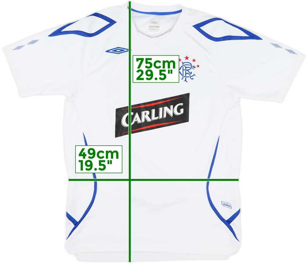 2007-08 Rangers Umbro Training Shirt - 8/10 - (M)