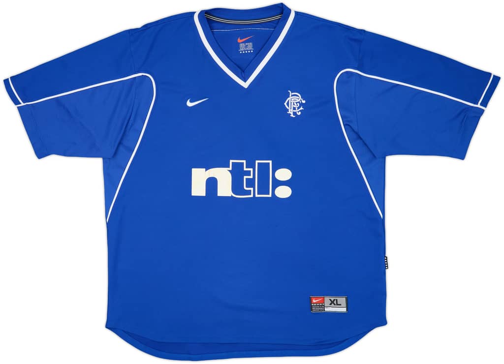 1999-01 Rangers Home Shirt - 6/10 - (XL)