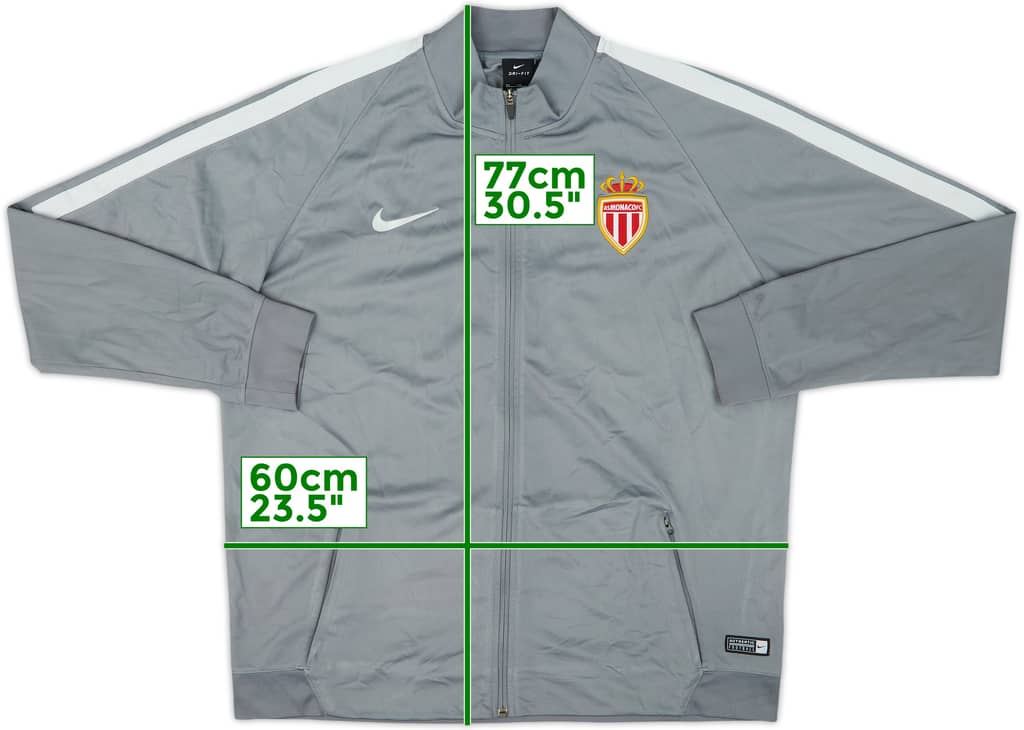 2016-17 Monaco Nike Track Jacket - 8/10 - (XXL)