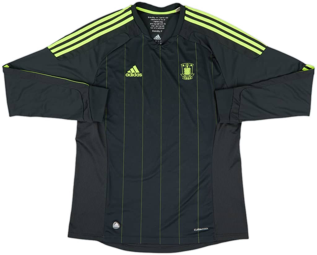 2011-12 Brondby Away L/S Shirt - 9/10 - (L)