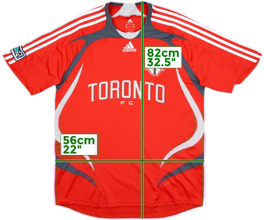 2007-08 Toronto FC Authentic Home Shirt - 8/10 - (L)