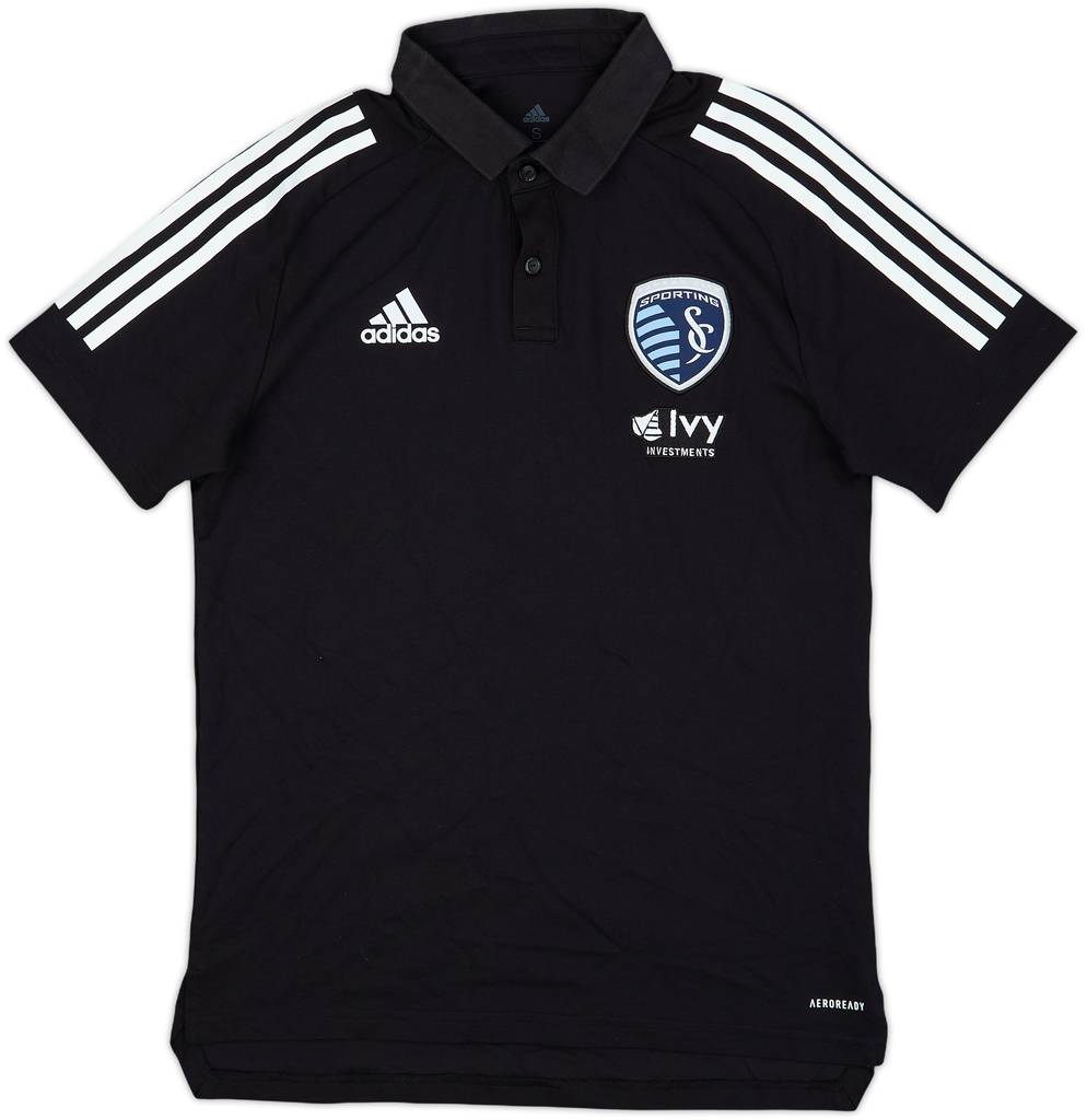 2019-20 Sporting Kansas City adidas Polo Shirt - 8/10 - (S)