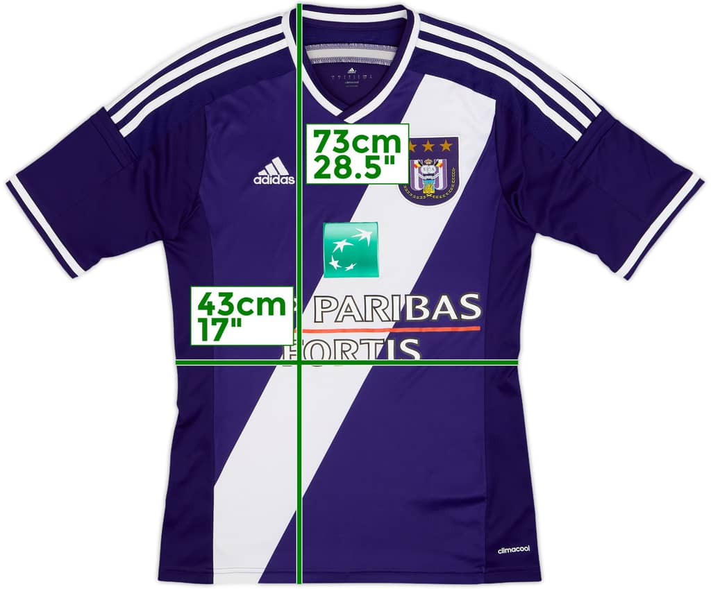 2014-15 Anderlecht Home Shirt - 9/10 - (S)