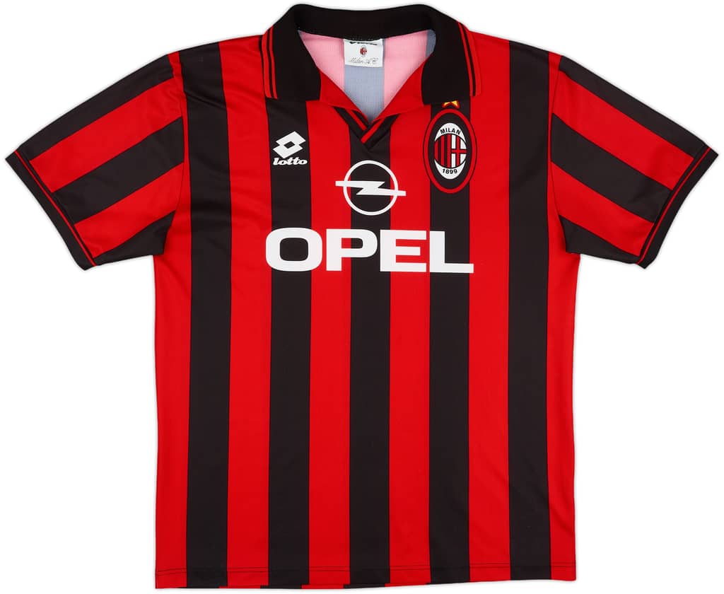 1997-98 AC Milan Basic Home Shirt - 10/10 - (L)