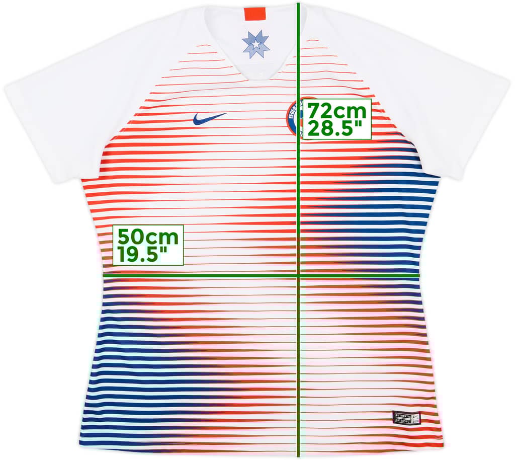 2018-19 Chile Away Shirt - 10/10 - (Women's XL)
