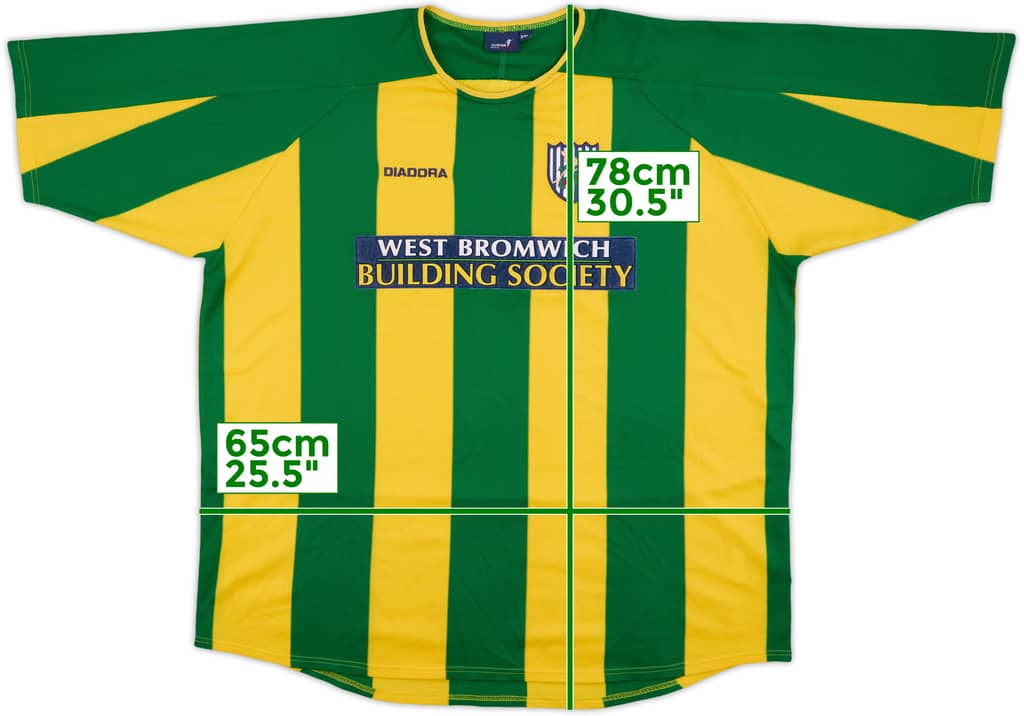 2003-04 West Brom Away Shirt - 10/10 - (M)