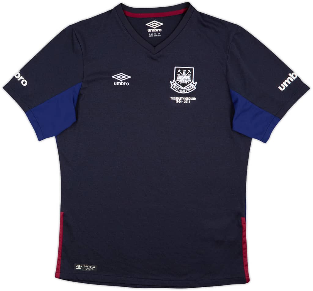 2015-16 West Ham 'Boleyn' Third Shirt - 8/10 - (XL.Boys)