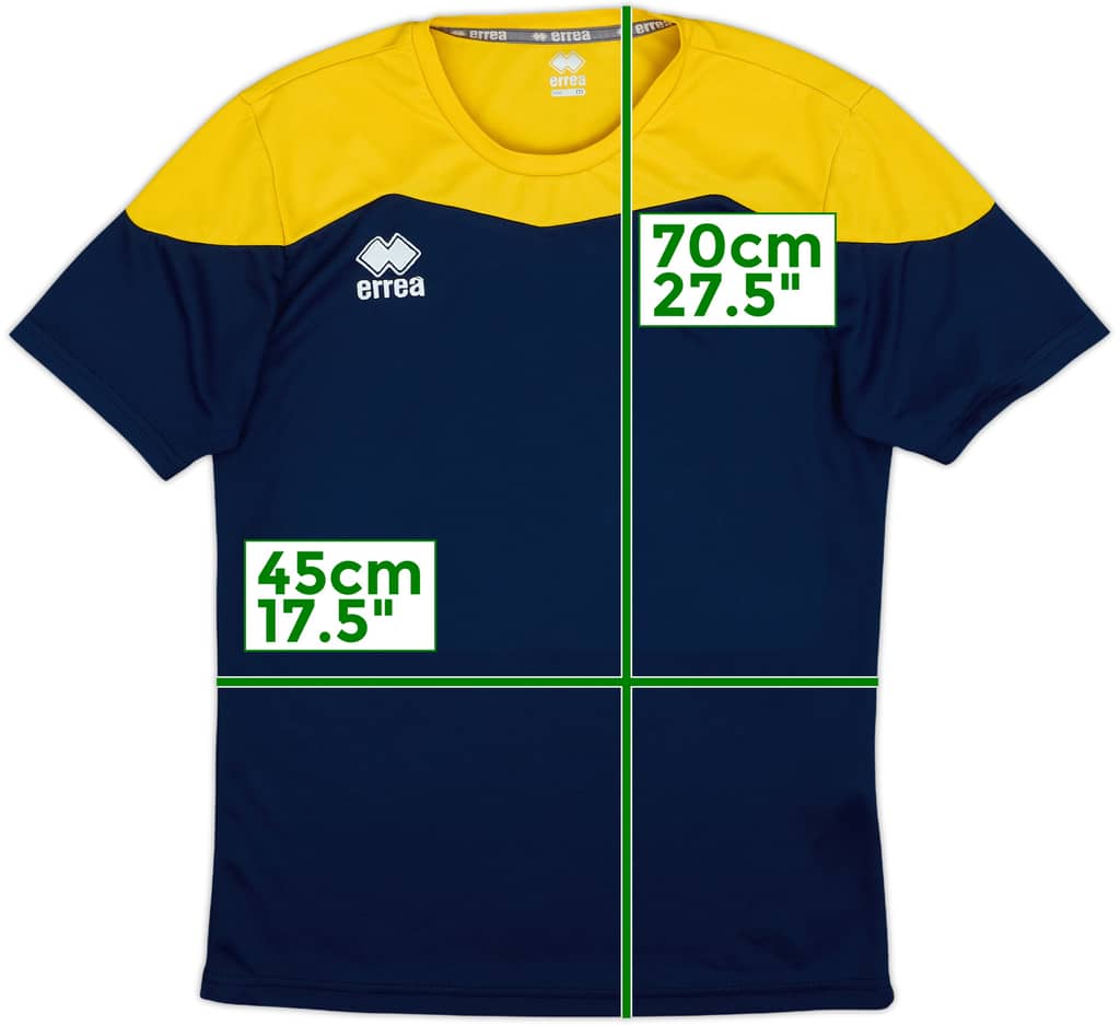 2015-16 Shrewsbury Town Errea Training Shirt - 8/10 - (M)