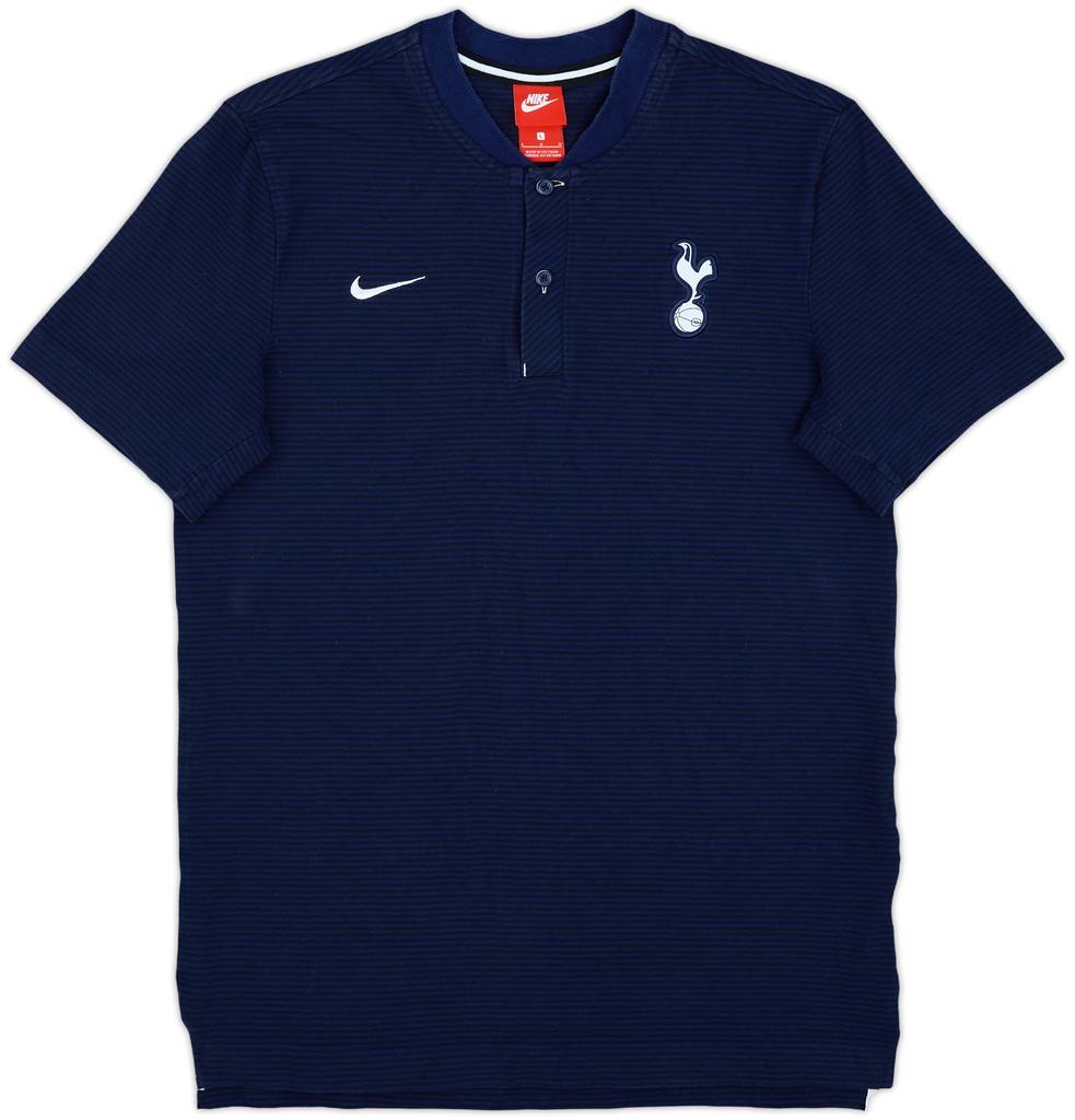 2017-18 Tottenham Nike Polo Shirt - 8/10 - (L)
