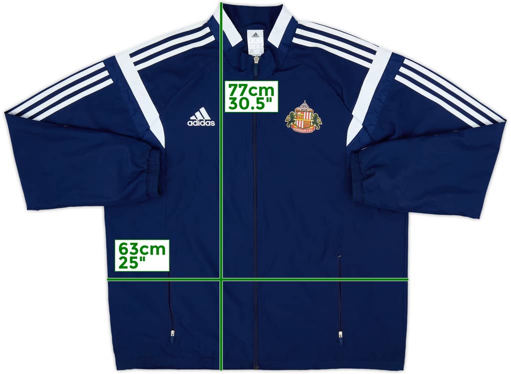 2014-15 Sunderland adidas Track Jacket - 8/10 - (XL)