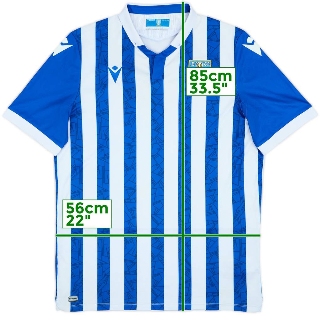 2021-22 Sheffield Wednesday Home Shirt - 10/10 - (XXL)