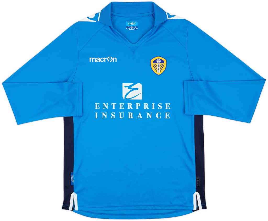 2012-14 Leeds United Away L/S Shirt - 8/10 - (M)