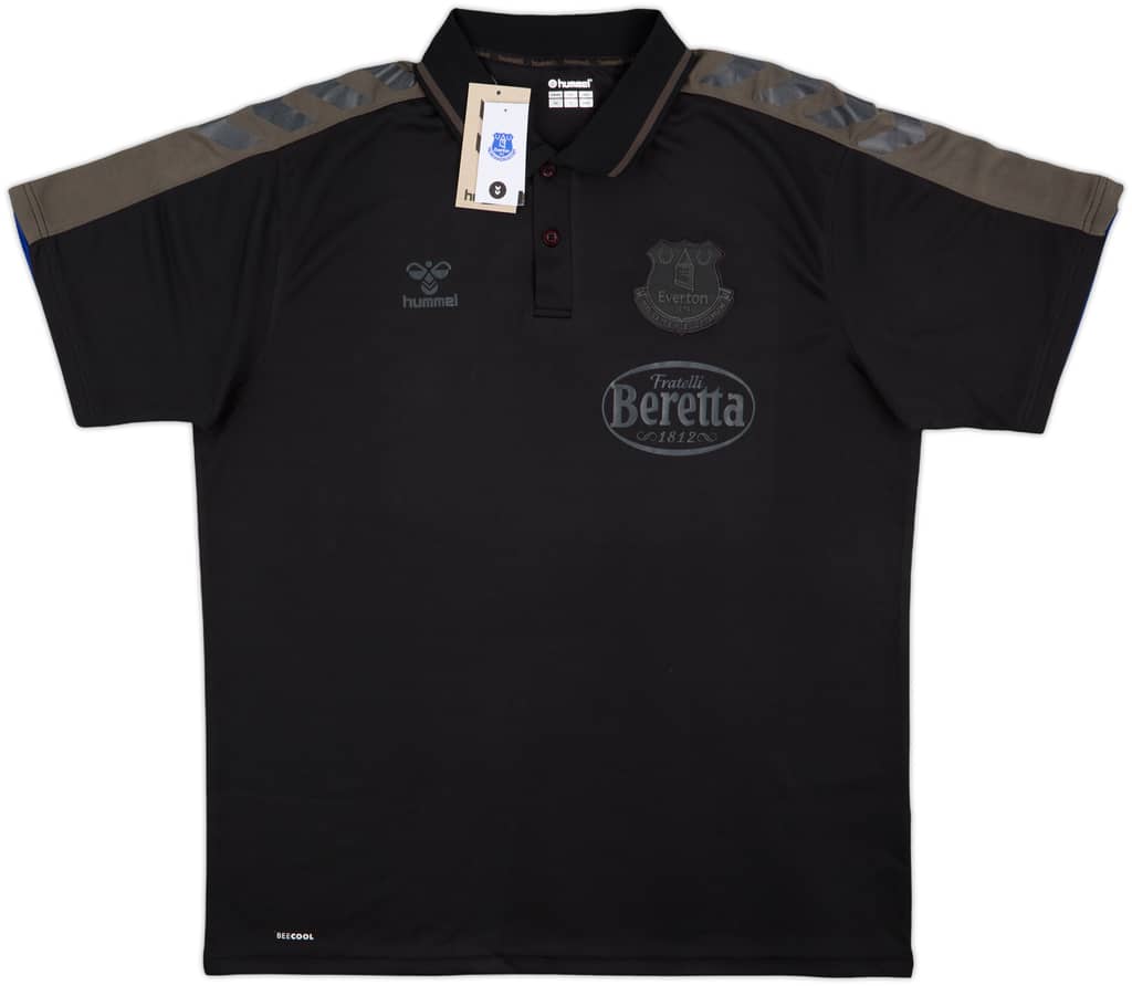 2021-22 Everton Hummel Polo Shirt (XXL)