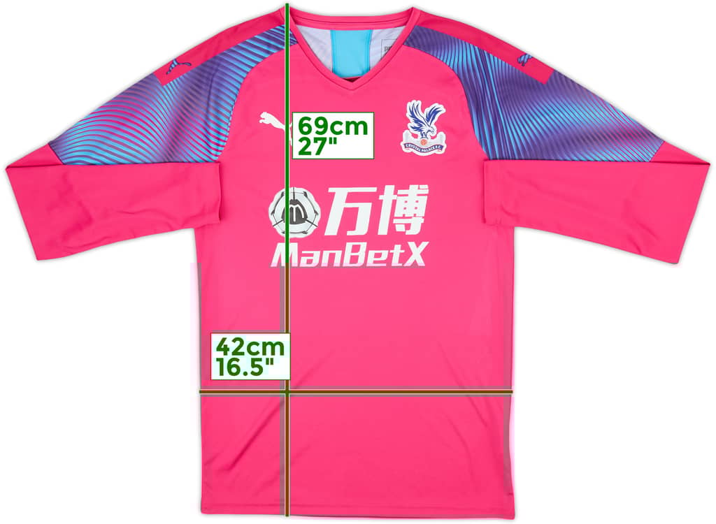 2019-20 Crystal Palace GK Shirt - 8/10 - (S)